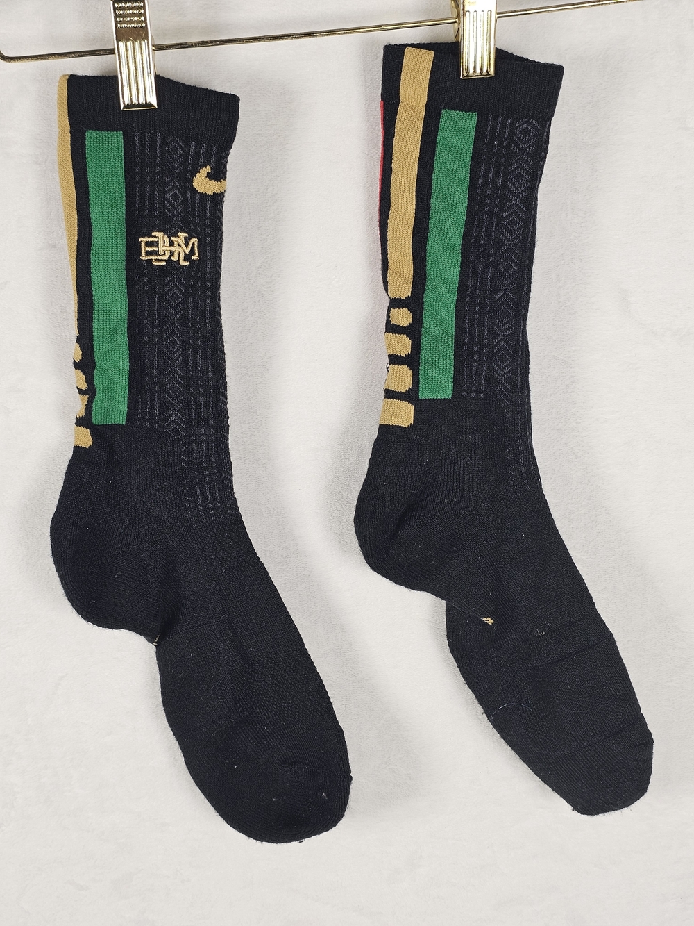 Nike BHM socks size Large 9-12